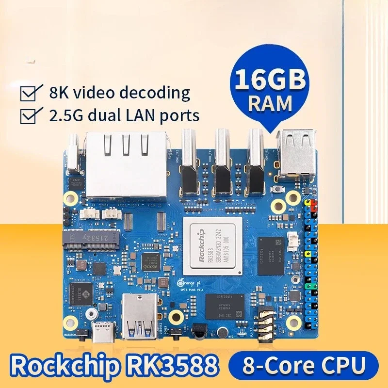 16G R-AM Single Board Computer - Orange Pi 5 Plus 16Gb ulasan dan harga